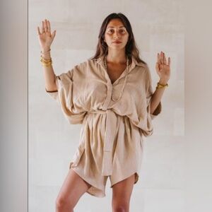 Myrah Penaloza Origami Playsuit - Black